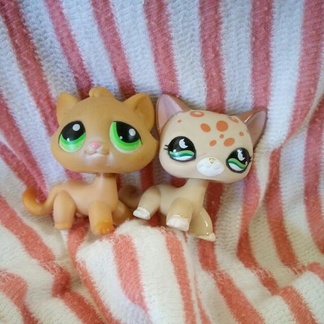 LPS Shorthair Cat Set