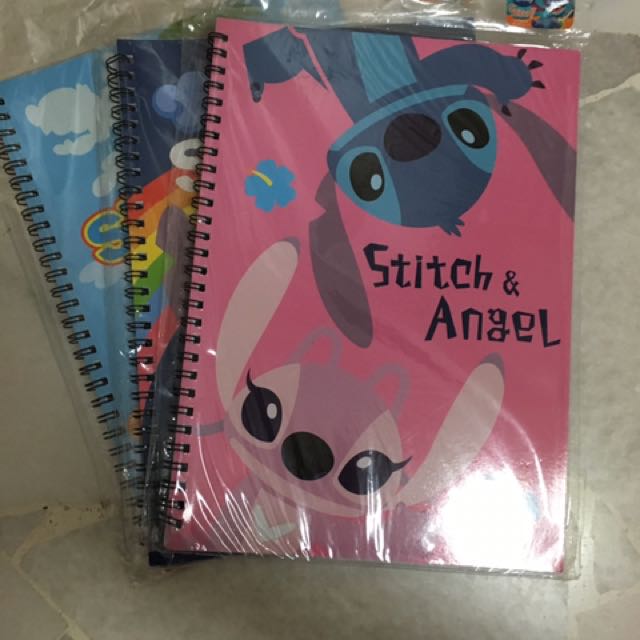 Stitch notebook, Hobbies & Toys, Stationery & Craft, Stationery
