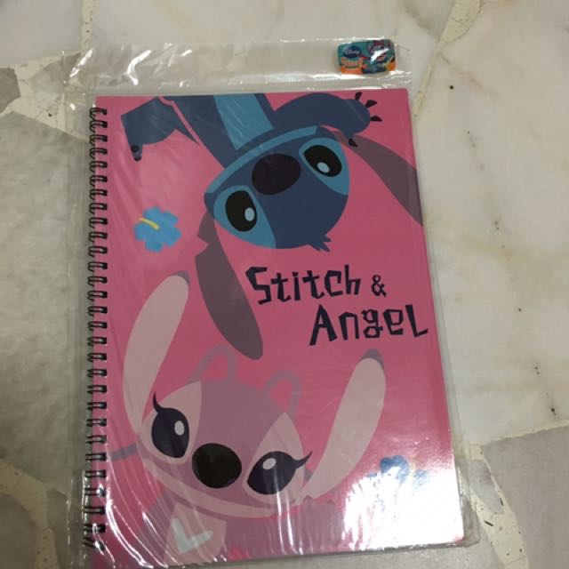 Stitch notebook, Hobbies & Toys, Stationery & Craft, Stationery