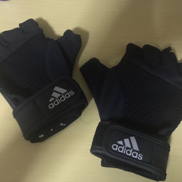 Adidas Climacool Gym Gloves, Sports, Sports \u0026 Games Equipment on Carousell
