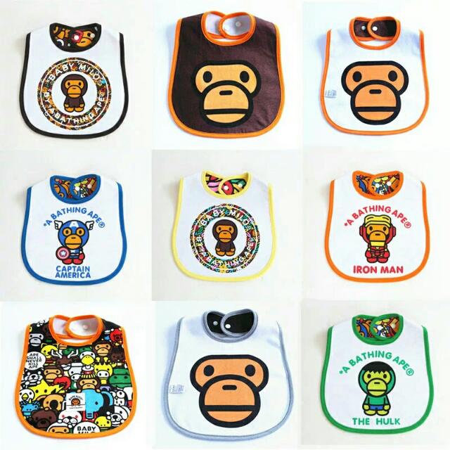 bape baby bib
