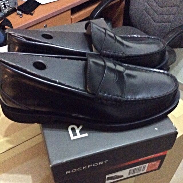 Brand New Rockport Men s Shakespeare Circle Penny Loafer Shoes