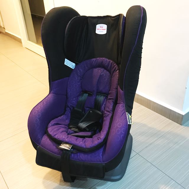 Britax Safe N Sound Compaq Car Seat Purple On Carousell