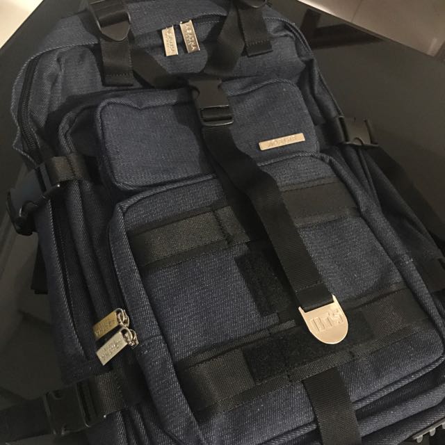 Bts x Agatha Backpack Navy Jeans
