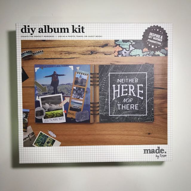 DIY Album Kit By TYPO, Hobbies & Toys, Stationery & Craft, Craft