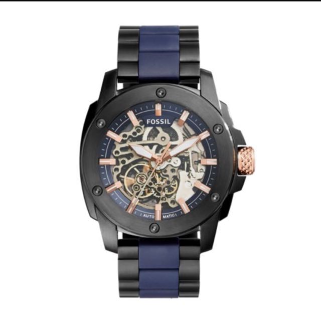 Fossil Men ME 3133 Skeleton Mobile Phones Gadgets Wearables