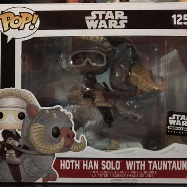 hoth han solo with tauntaun funko pop
