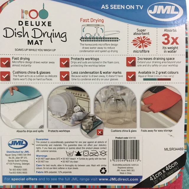 Jml dish drying mat clearance