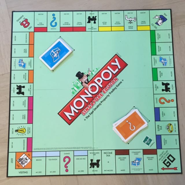 Monopoly Singapore Edition, Hobbies & Toys, Toys & Games on Carousell