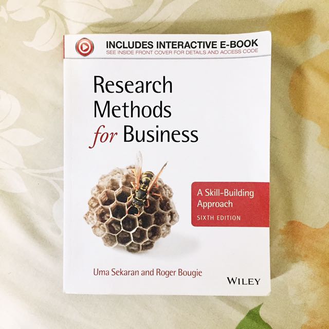 Research Methods For Business A Skill Building Approach Buku