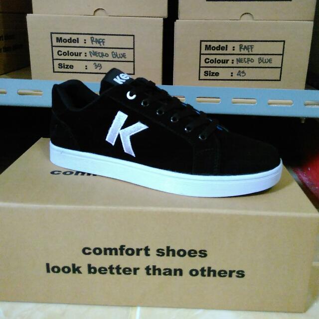 Sepatu Pria Murah Kenz Skater Black Original Fesyen Pria Sepatu Di Carousell