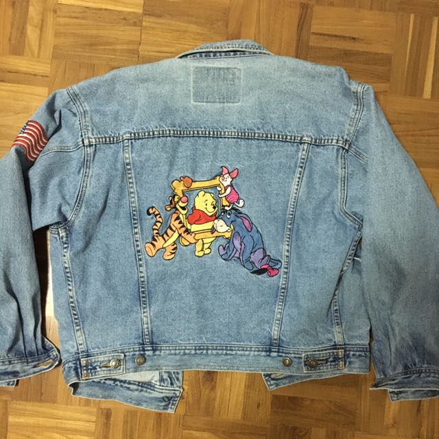 Vintage Winnie The Pooh Denim Jacket