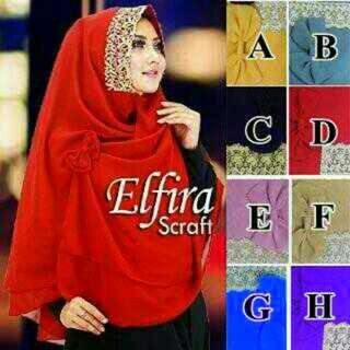 Hijab/Jilbab Khimar Elfira