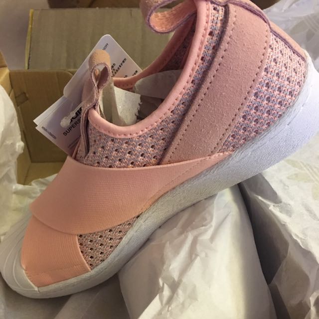 Adidas superstar slip on womens sale hot sale