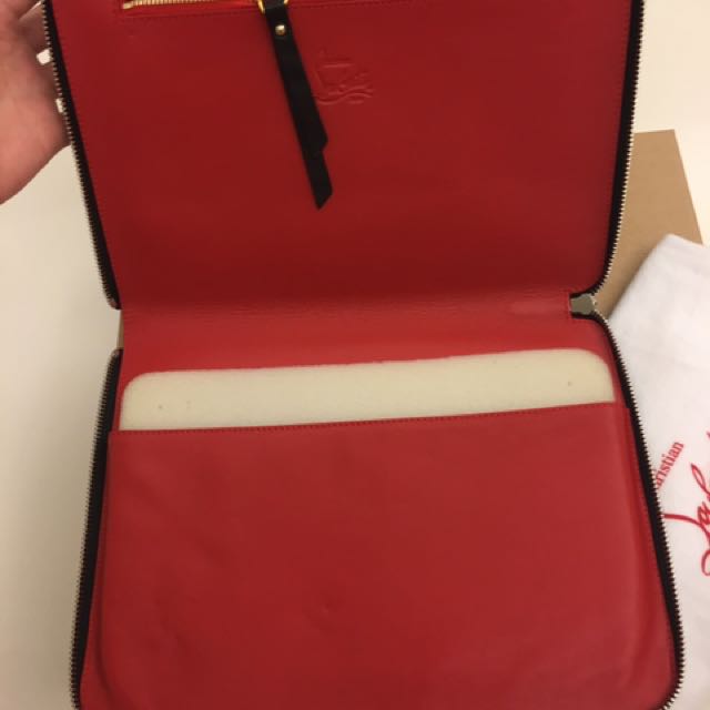 BNWT Christian Louboutin Ipad Case/Clutch With So Sexy - Main Image
