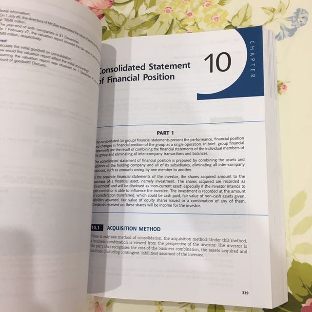 Company Group Financial Reporting Jane Lazar 8th Edition Textbooks On Carousell
