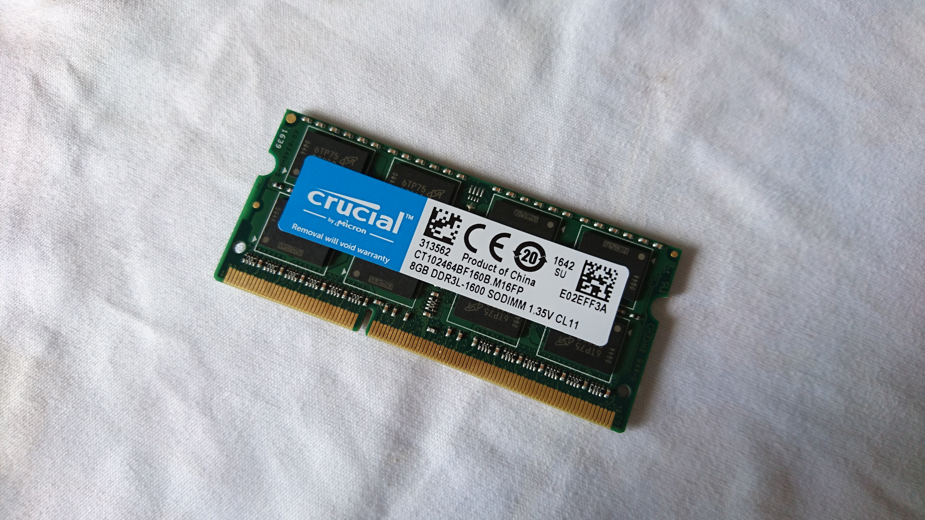 Crucial 8gb Ddr3l 1600 Sodimm Laptop Ram Electronics Computer Parts Accessories On Carousell