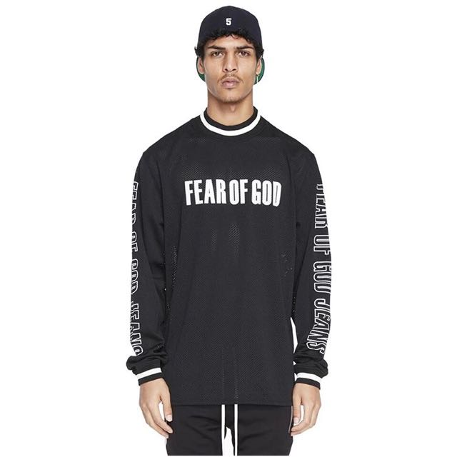 Fear Of God (FOG) Fifth Collection Mesh Motorcross Jersey, Men's