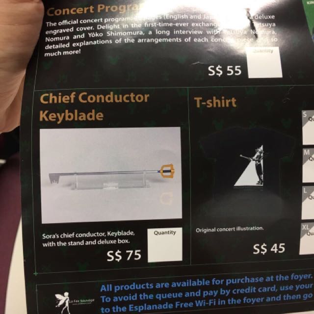 Kingdom Hearts Conductor's Keyblade, Hobbies & Toys, Toys & Games on