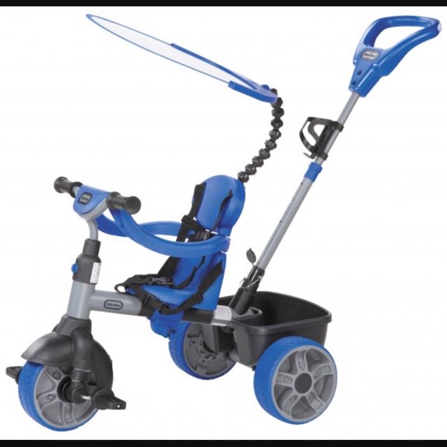 little tikes tricycle blue