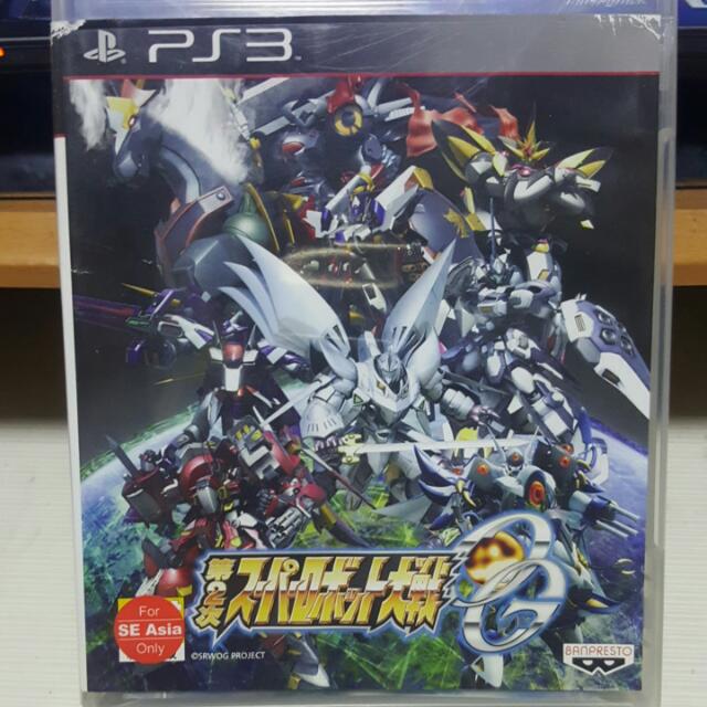 Extracción trabajador itálico PS3 2nd Super Robot Wars OG, Video Gaming, Video Games, PlayStation on  Carousell
