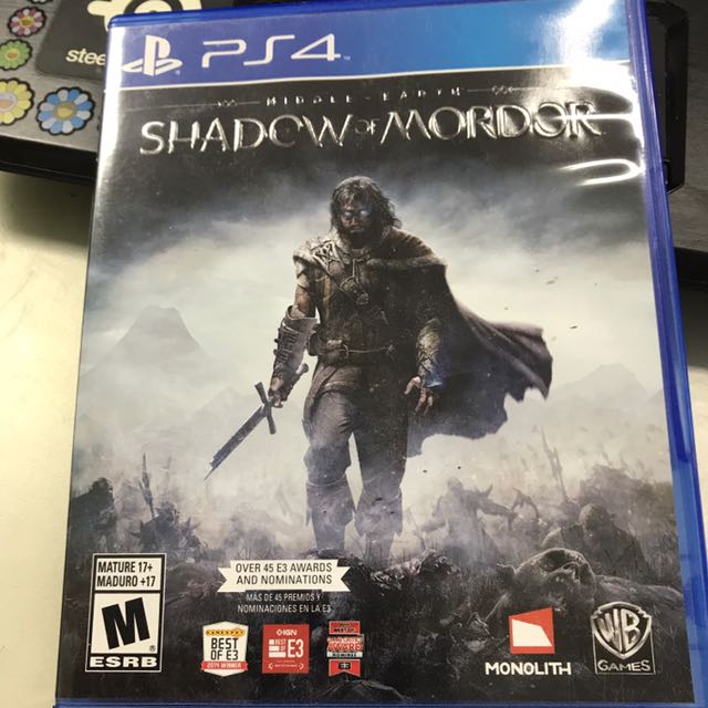 Shadow Of Mordor Ps4 Toys Games Video Gaming Video Games On Carousell