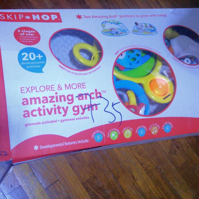 explore & more amazing arch activity gym