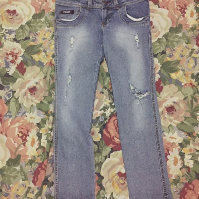 Tribal Jeans, Women's Fashion, Bottoms, Jeans on Carousell