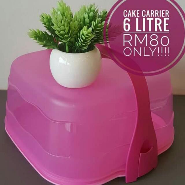 Tupperware 6L cake carrier, Furniture & Home Living, Kitchenware &  Tableware, Other Kitchenware & Tableware on Carousell