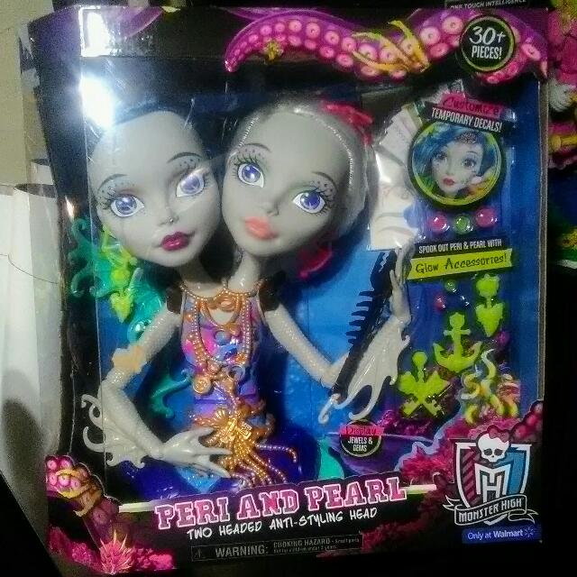 monster high two headed styling doll