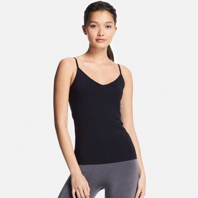 Uniqlo AIRism Camisole, Women's Fashion, Tops, Sleeveless on Carousell