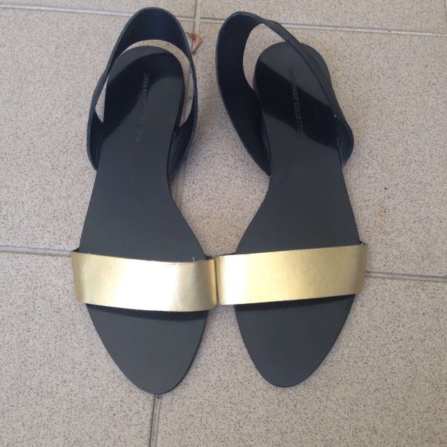 ZARA Slingback Sandals, Women's Fashion 