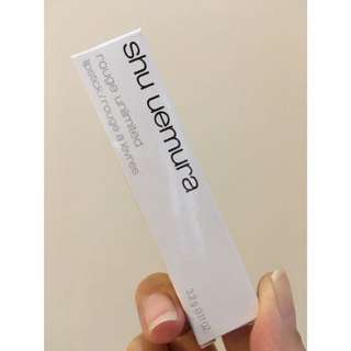 植村秀 shu uemura 無色限霧面唇膏口紅 PK355