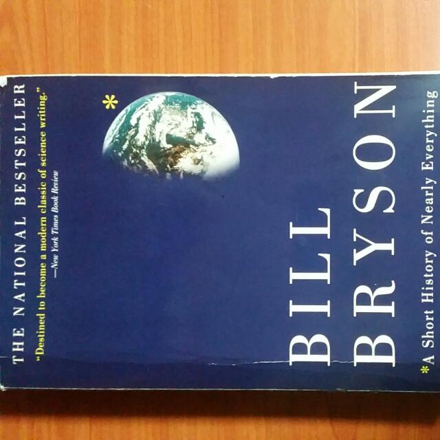 Geh1033 A Short History Of Nearly Everything Bill Bryson Books