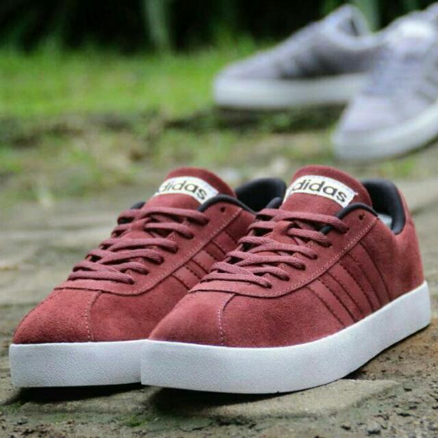 adidas neo vl court suede