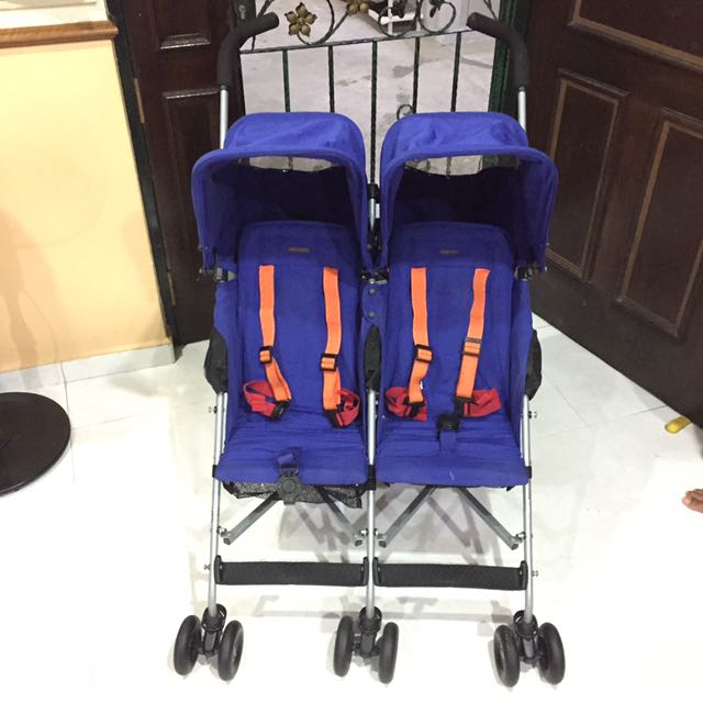 maclaren twin triumph double stroller