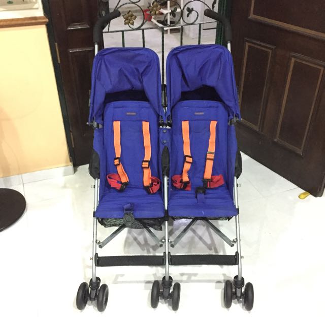 Maclaren double stroller 2025 used