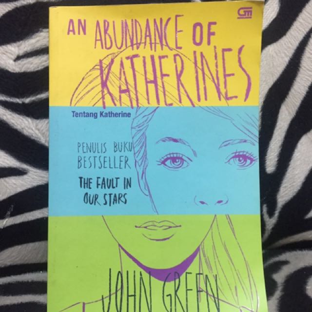 An Abundance Of Katherines John Green Bahasa Indonesia Books