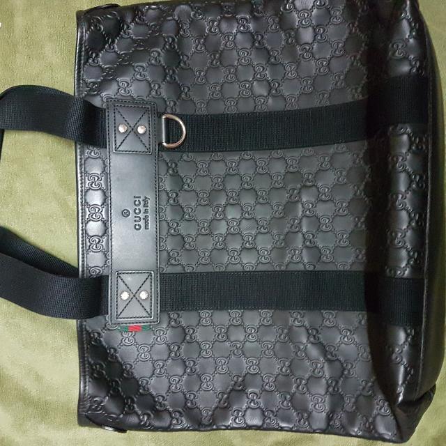 guccissima leather bag