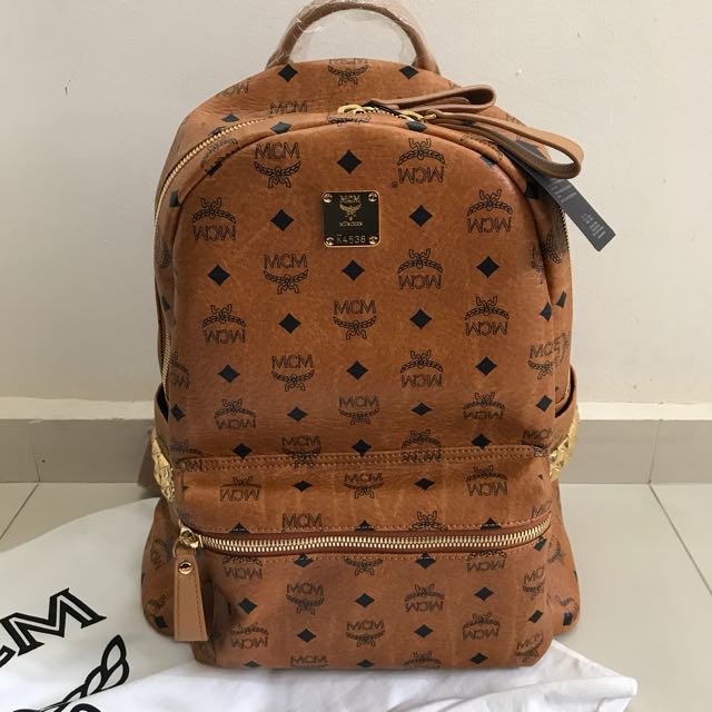 Original MCM Backpack, Luxury, Bags & Wallets on Carousell