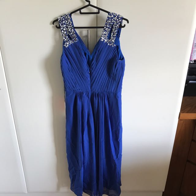 Jjshouse royal top blue dress