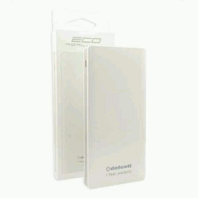 Powerbank Delcell Eco Slim 10k Mah Real Polymer Batt Telepon Seluler Tablet Aksesoris Tablet Handphone Di Carousell