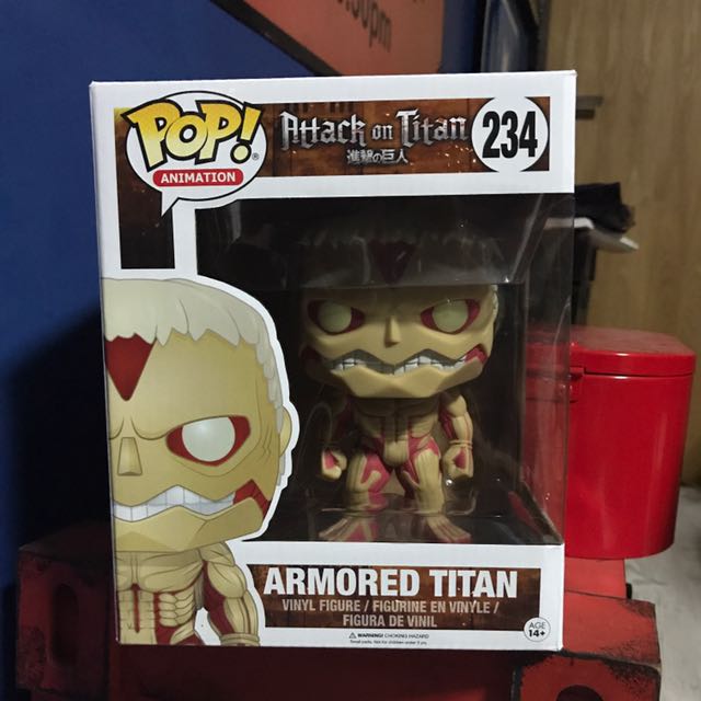 Funko Pop Attack On Titan Armoured Titan Toys Games Bricks Figurines On Carousell Shingeki no kyojin attack on titan armored titan stl package content the following: funko pop attack on titan armoured titan
