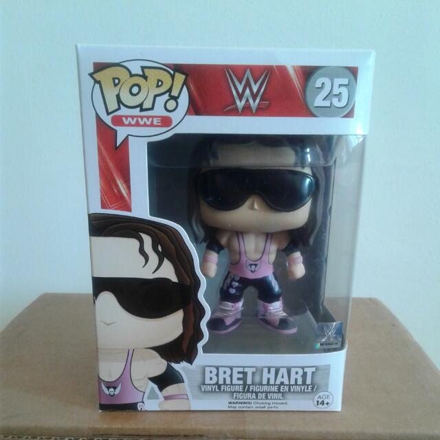 bret hart funko pop