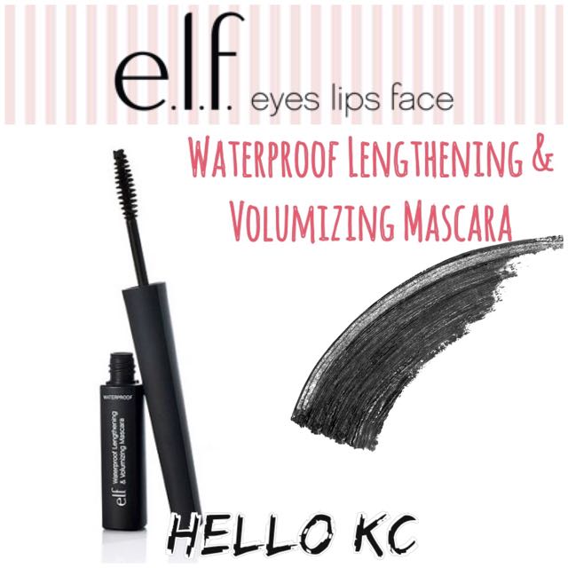 waterproof lengthening and volumizing mascara