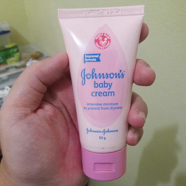 johnson and johnson baby cream