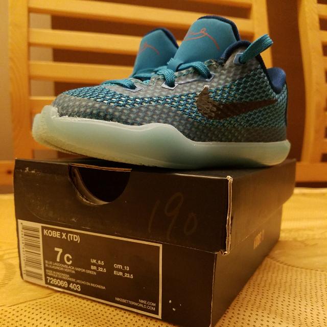 Nike kobe top 10 kids brown
