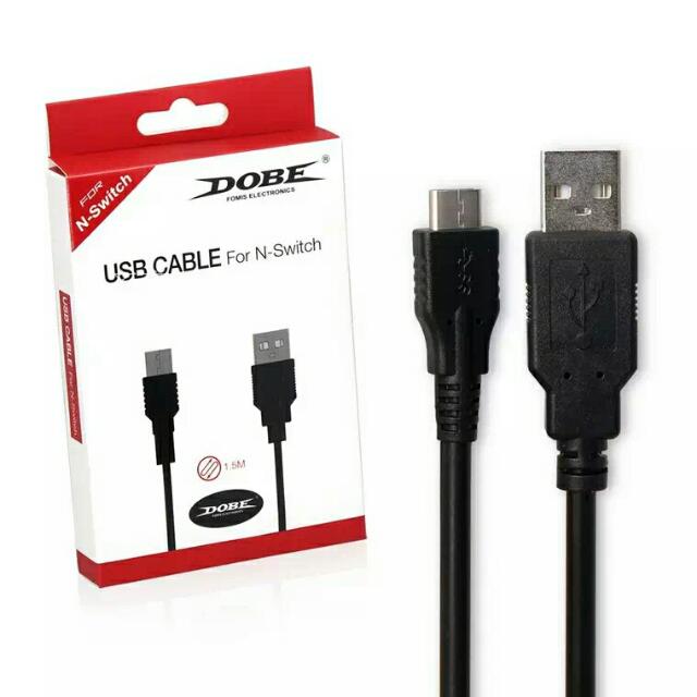 任天堂nintendo Switch 配件專用usb Cable 充電線 電子遊戲 電子遊戲機 Nintendo 任天堂 Carousell