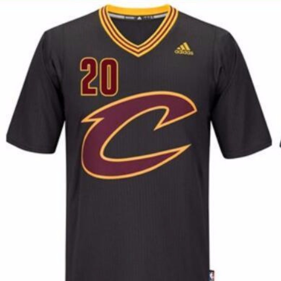 cleveland cavaliers sleeved jersey
