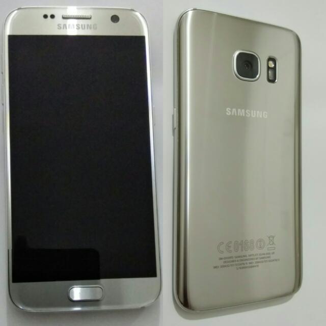 Samsung s7 flat silver new arrivals